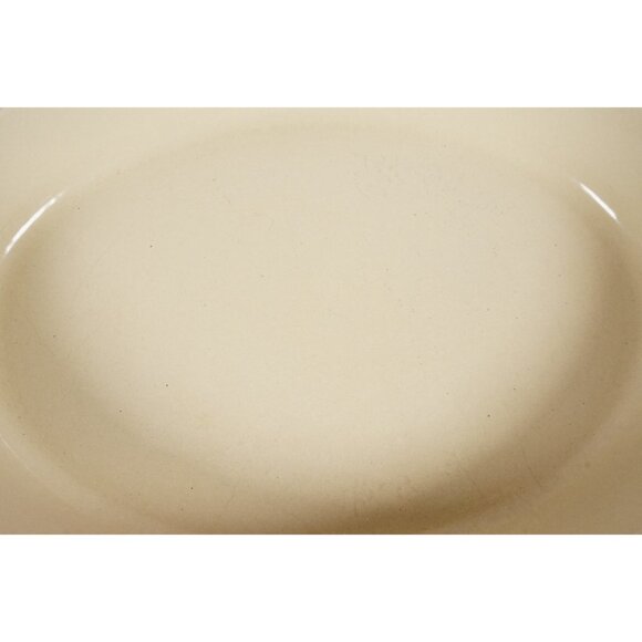 Le Creuset 32 Cast Iron Casserole Cobalt Blue Enamel Oval Pan Handles France - Picture 4 of 9